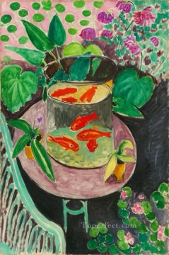Henri Matisse Painting - Goldfish abstract fauvism Henri Matisse
